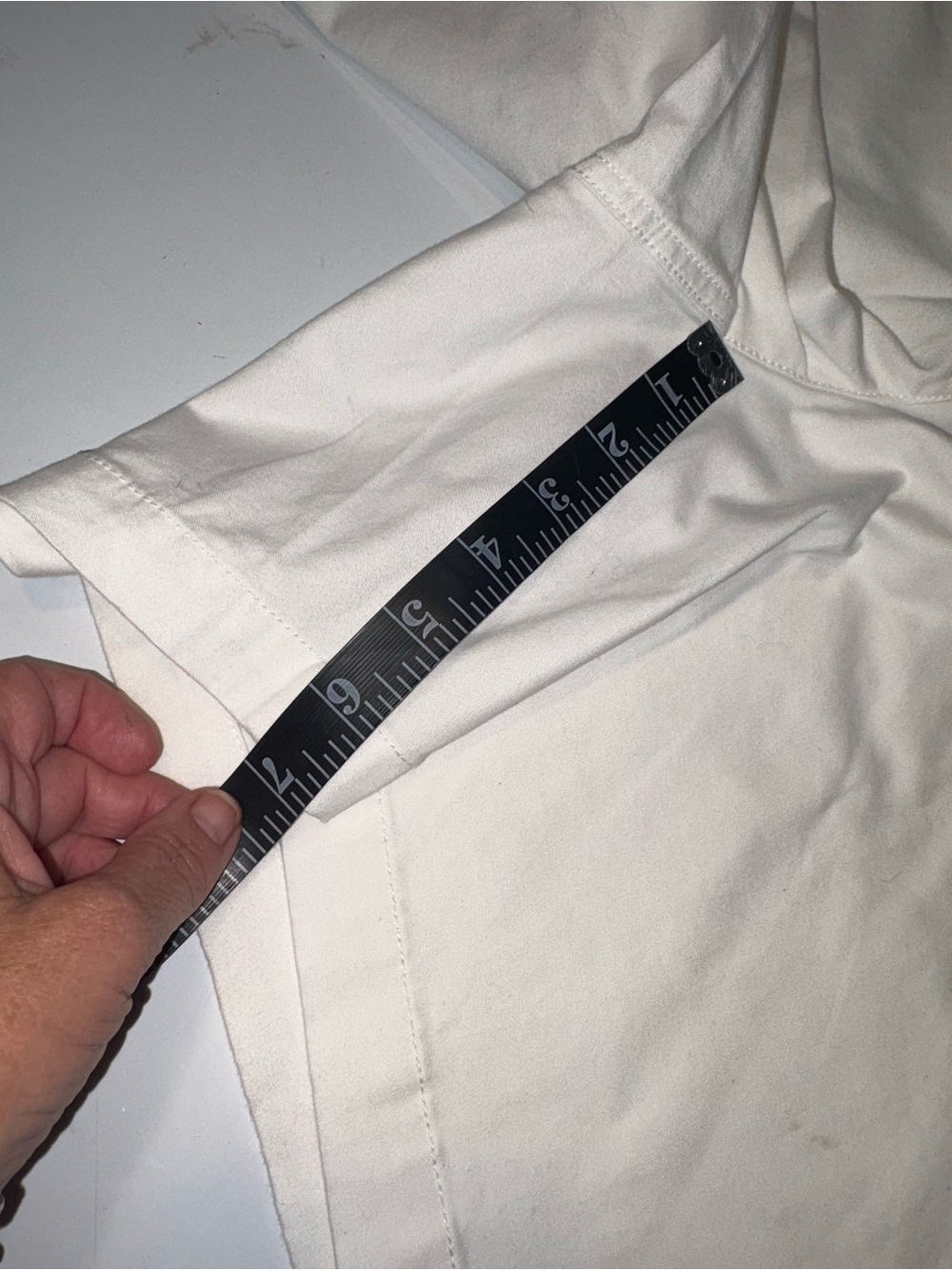 Crown & Ivy Women's Caroline White Chino Shorts 18w Caroline - Picture 2 of 9